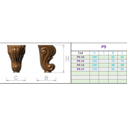Деревянные декоративные элементы А-34
